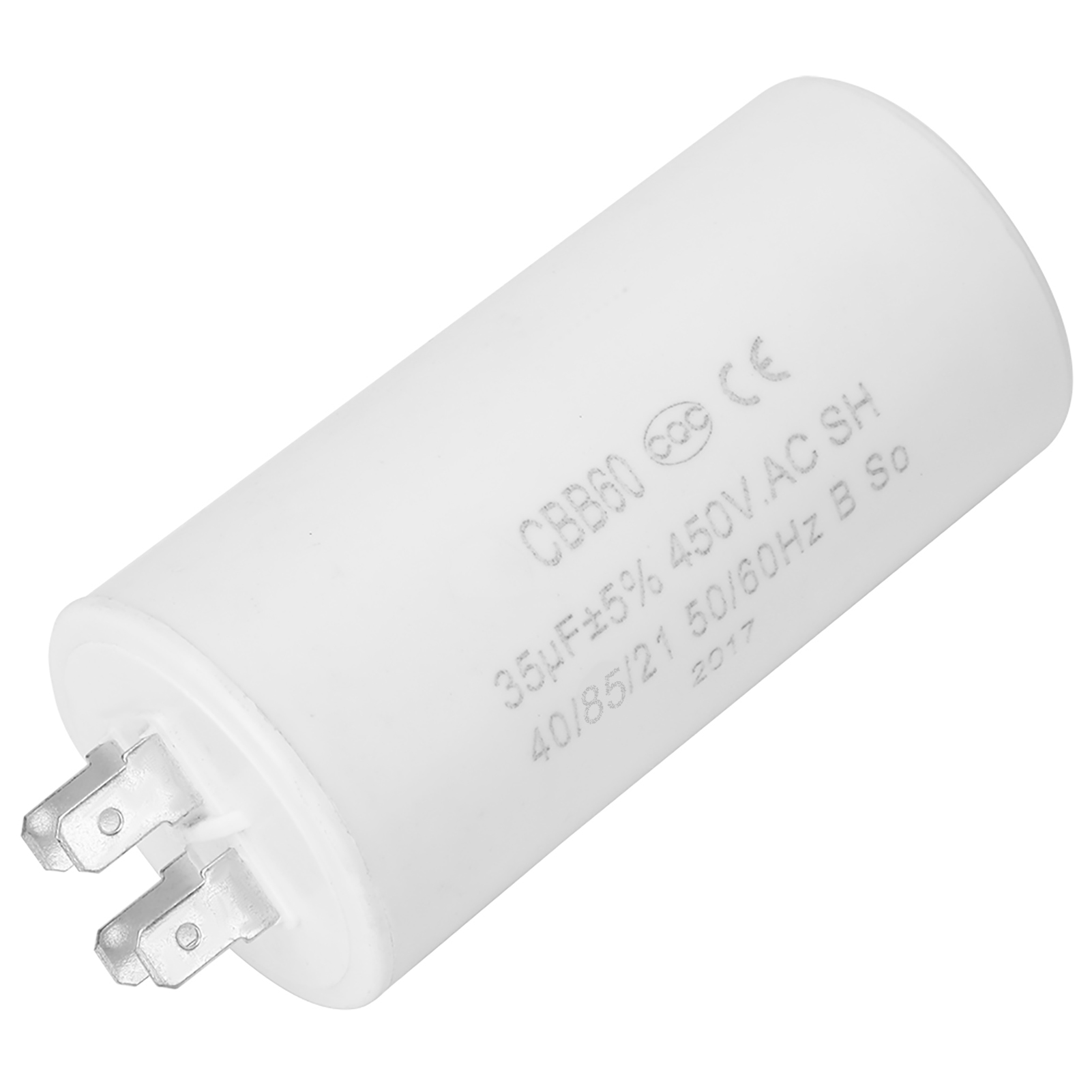 Condensateur De Démarrage Moteur Écologique Cbb60 À 4 Broches, 450 V, 35 Μf, Esr 0,2 Pour Appareils Électroménagers