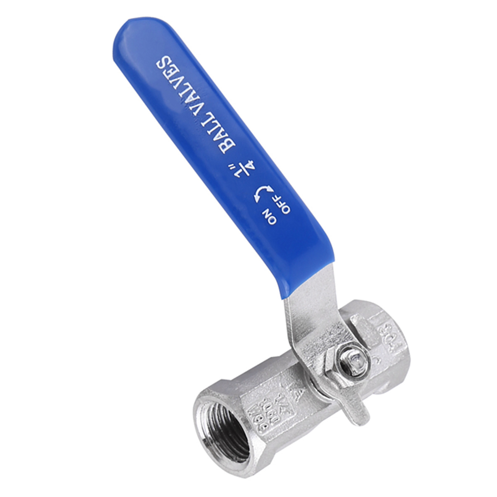 Vanne À Bille Sanitaire En Acier Inoxydable 304, Filetage Femelle Droit (1/4" Bsp)