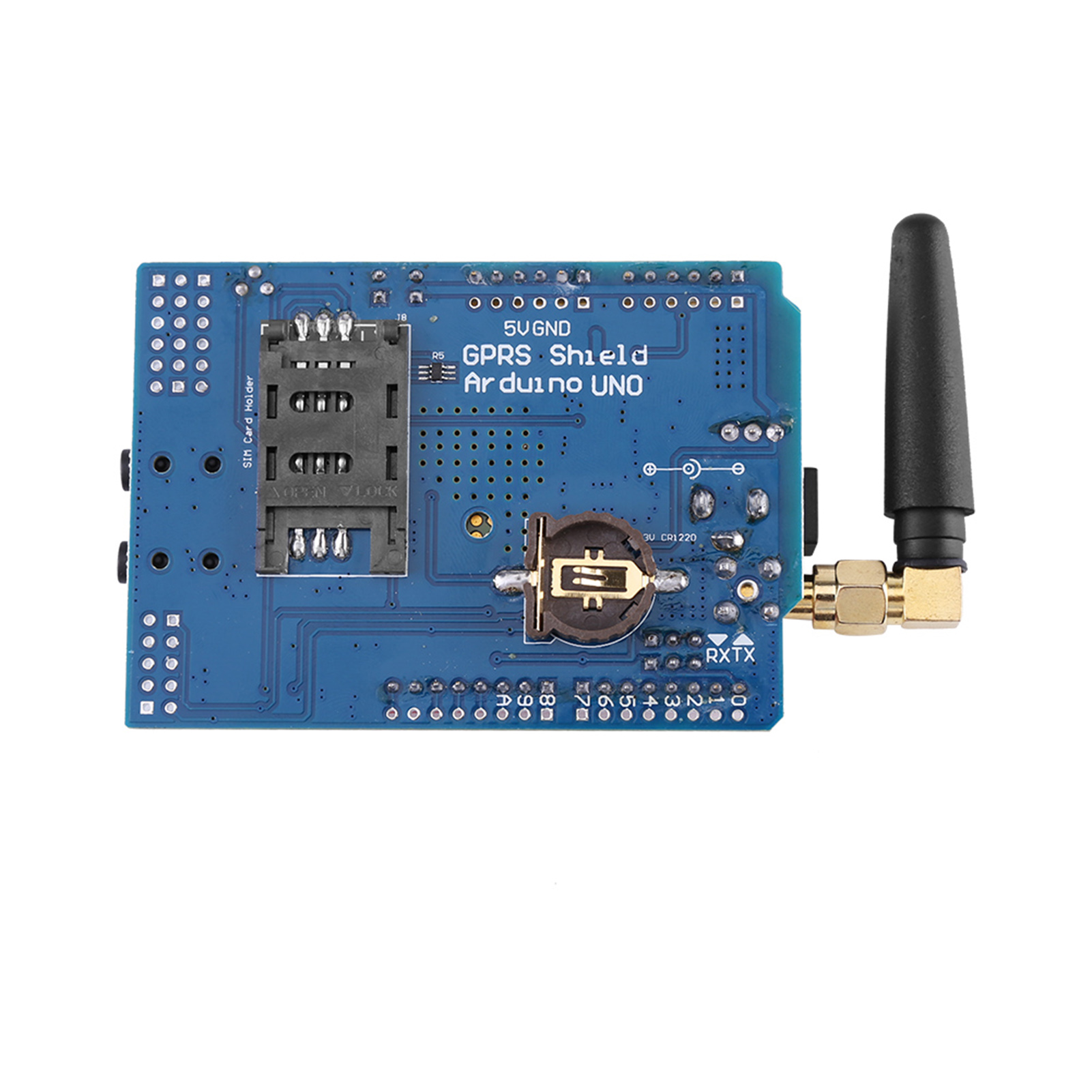 Carte De Développement Gprs/gsm Shield, Module Quadribande Avec Antenne