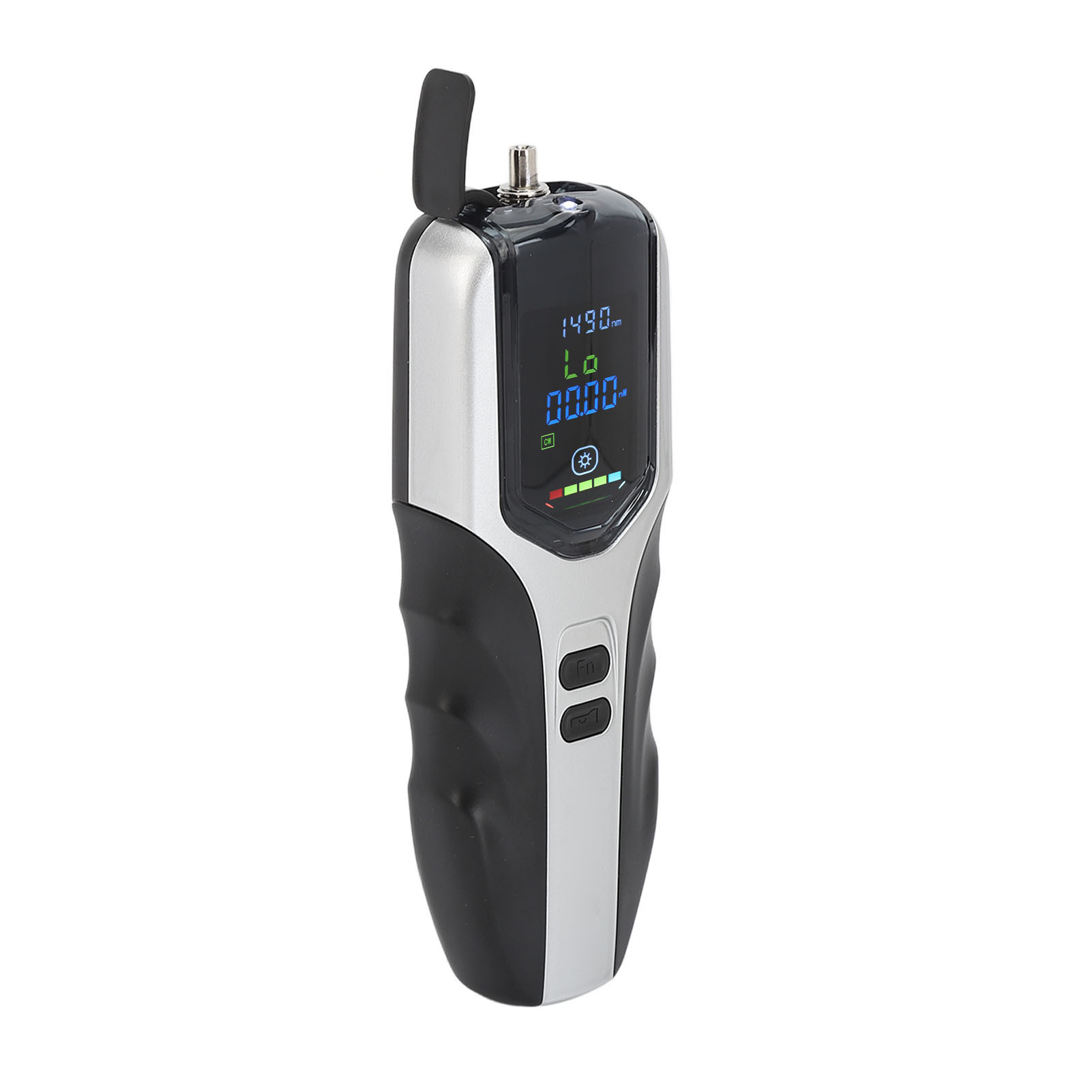 Wattmètre Optique Portable, Détecteur D'Atténuation Des Pertes De Fibre Optique, Testeur De Câbles Réseau -70 À +10 Dbm