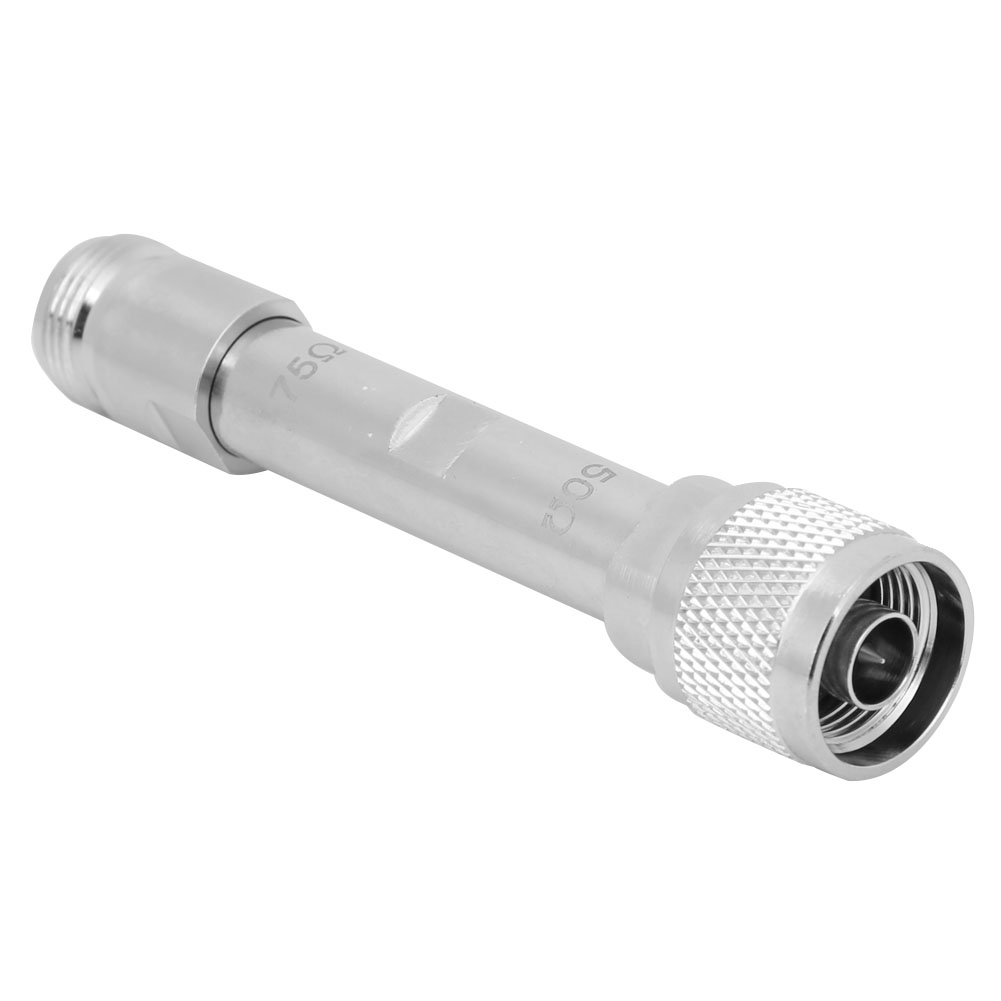 Adaptateur Convertisseur D'Impédance N Mâle 50 Ω Vers N Femelle 75 Ω Pour Analyseur De Réseau