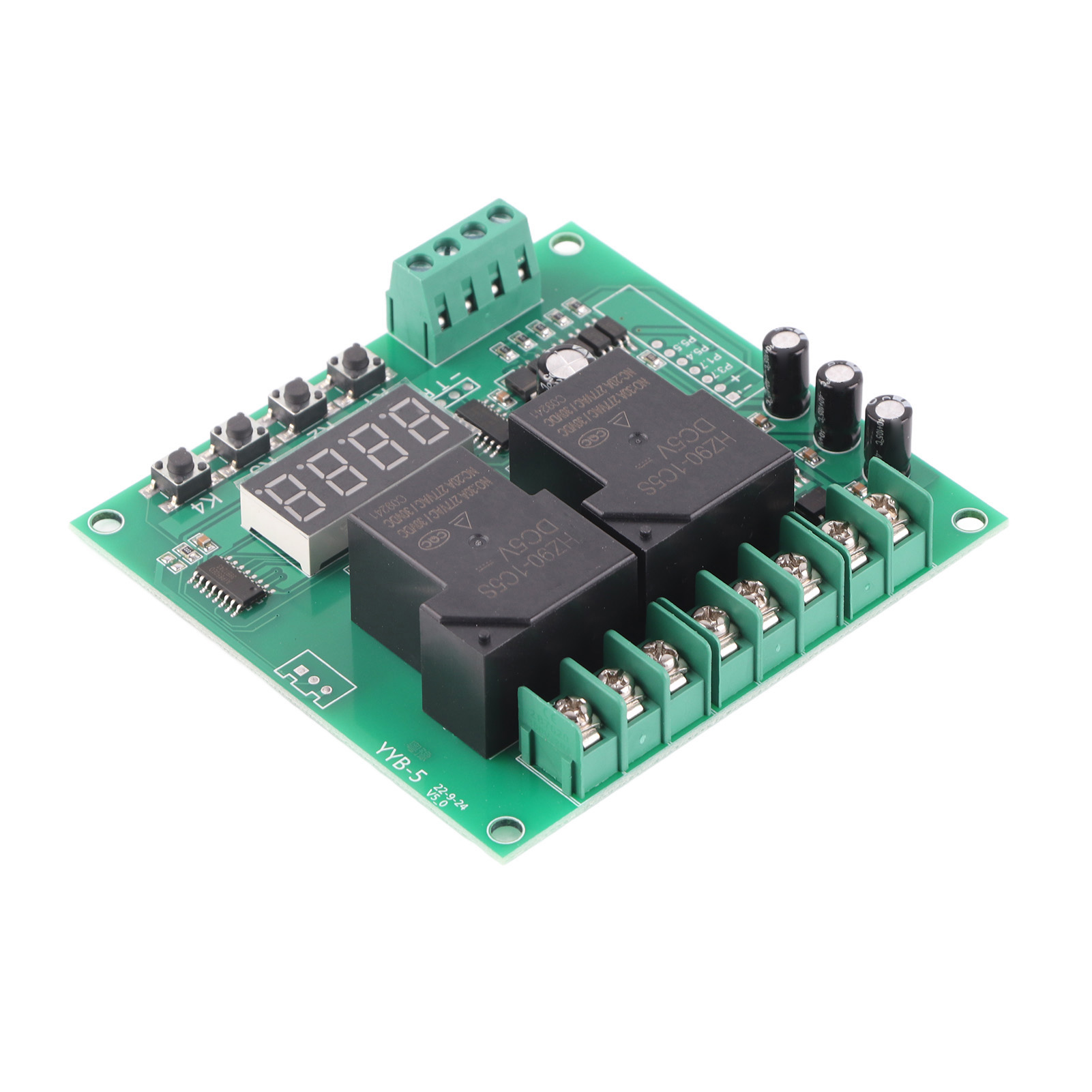 Module De Commande De Marche Avant/arrière Pour Moteur Yyb-5 12 V/24 V Avec Deux Relais Et Temporisation