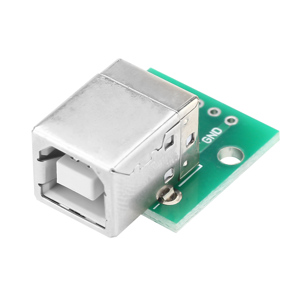 Lot De 10 Adaptateurs Usb Type B Femelle Vers Dip 4 Broches, Pas De 2,54 Mm