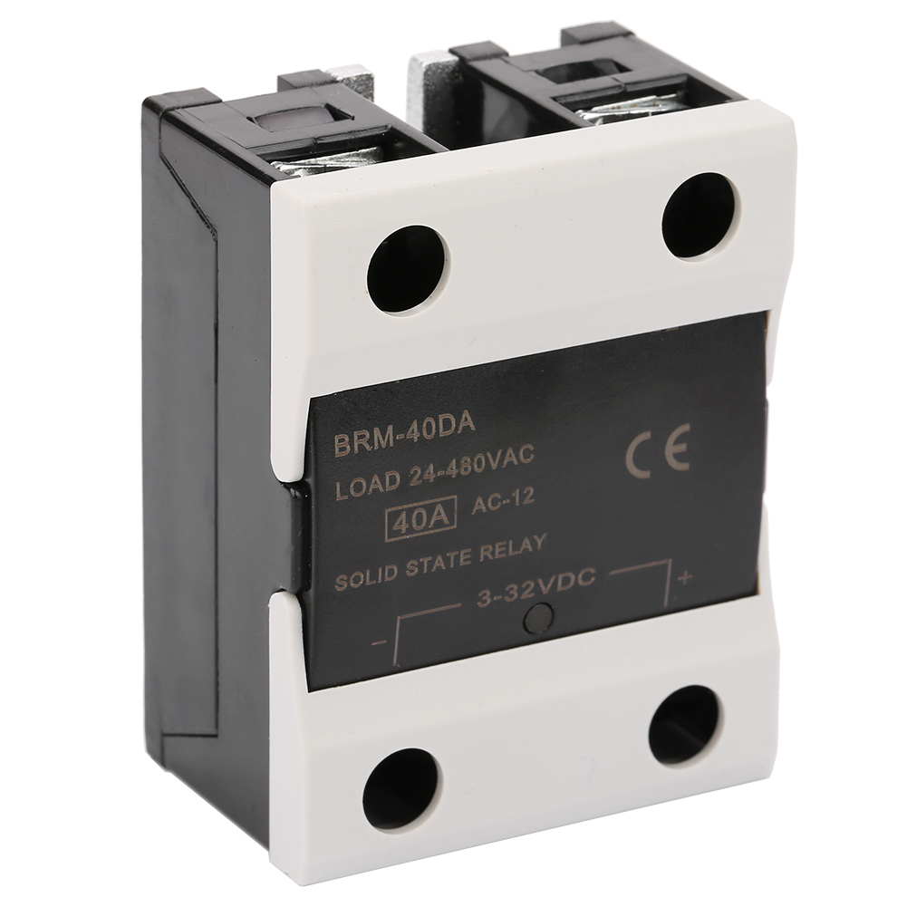 Relais Statique Brm-40da Pour Charge 24-480 V Ca Destiné Aux Processus D'Automatisation Industrielle