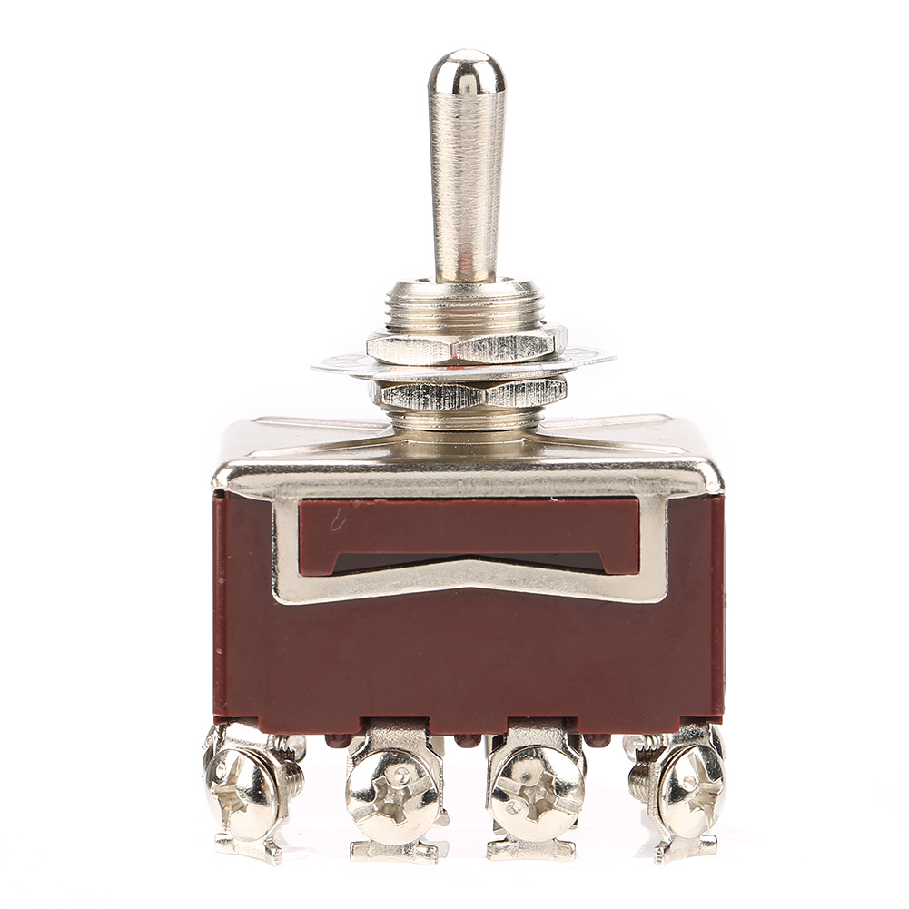 Interrupteur À Bascule 3 Positions On/off/on 4pdt 12 Broches 12 Mm 15 A/250 V Ca 10 A/380 V Ca