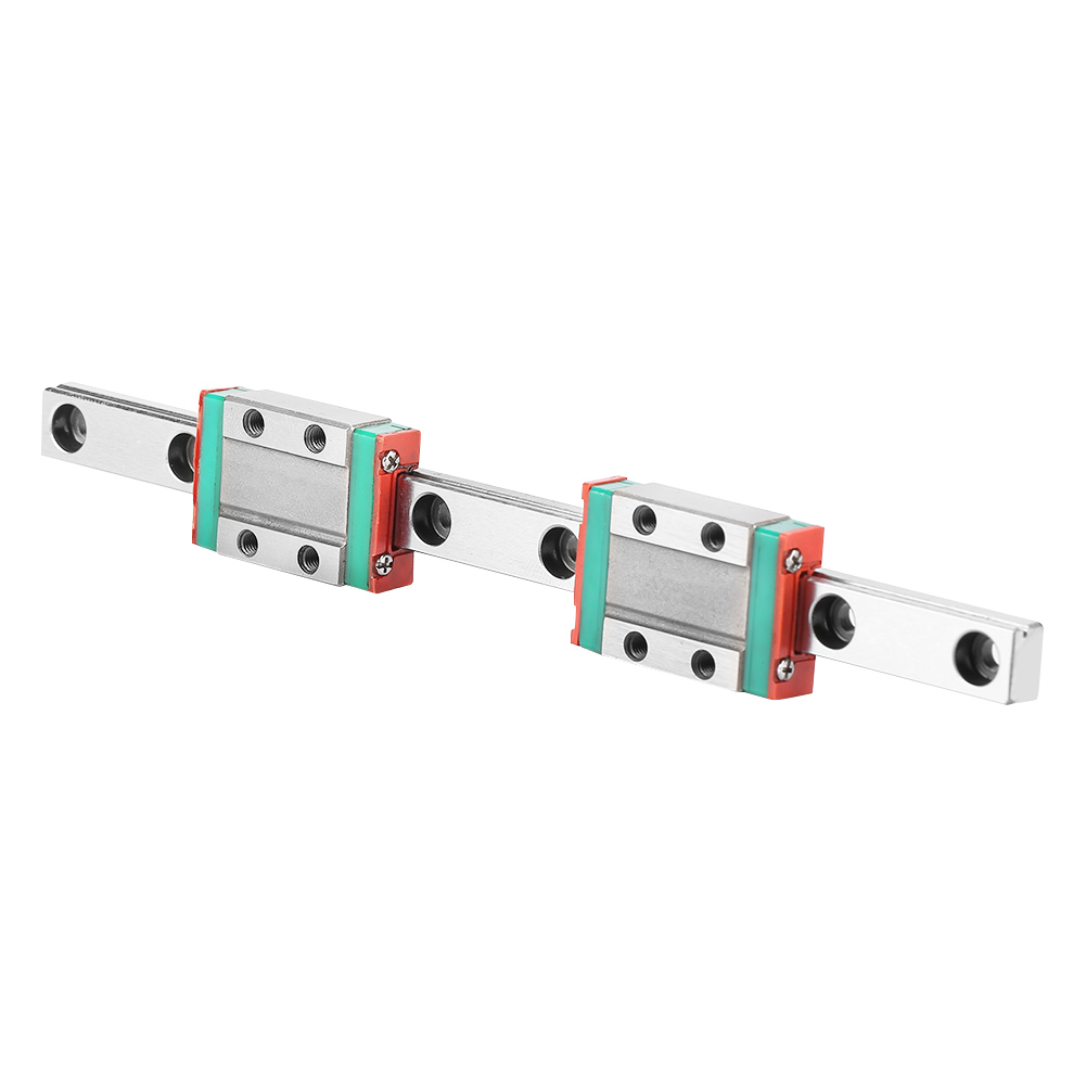 Rail De Guidage Linéaire Mgn9b De 150 Mm De Diamètre Et De 9 Mm De Largeur, Avec 2 Blocs De Rail Mgn9b.