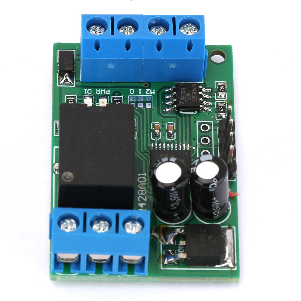 Module Relais Multifonction 12 V 1 Canal Rs485 Modbus Rtu Avec Port Série Et Automate Programmable