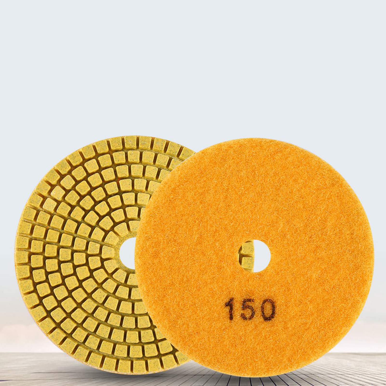 Disque De Polissage Diamanté Humide De 100 Mm (4 Pouces) Pour Granit, Marbre Et Pierre (granulométrie 150)