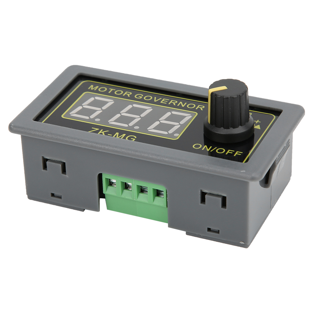 Contrôleur De Moteur Cc, Régulateur De Vitesse Pwm, Variateur D'Intensité Lumineuse Led, Encodeur À Affichage Numérique 5 V 12 V 24 V