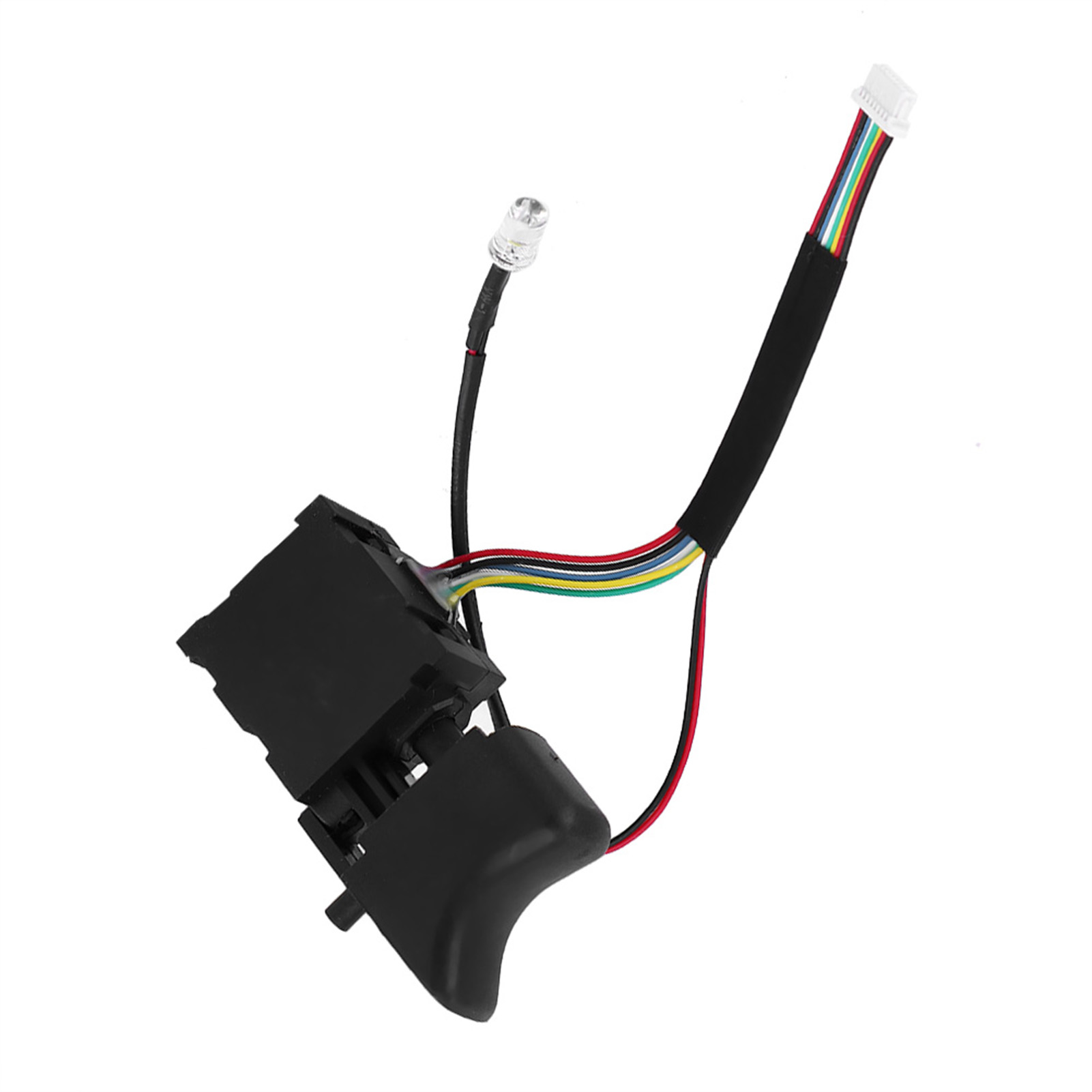Interrupteur À Gâchette Noir À Vitesse Réglable Cw/ccw Pour Perceuse Électrique