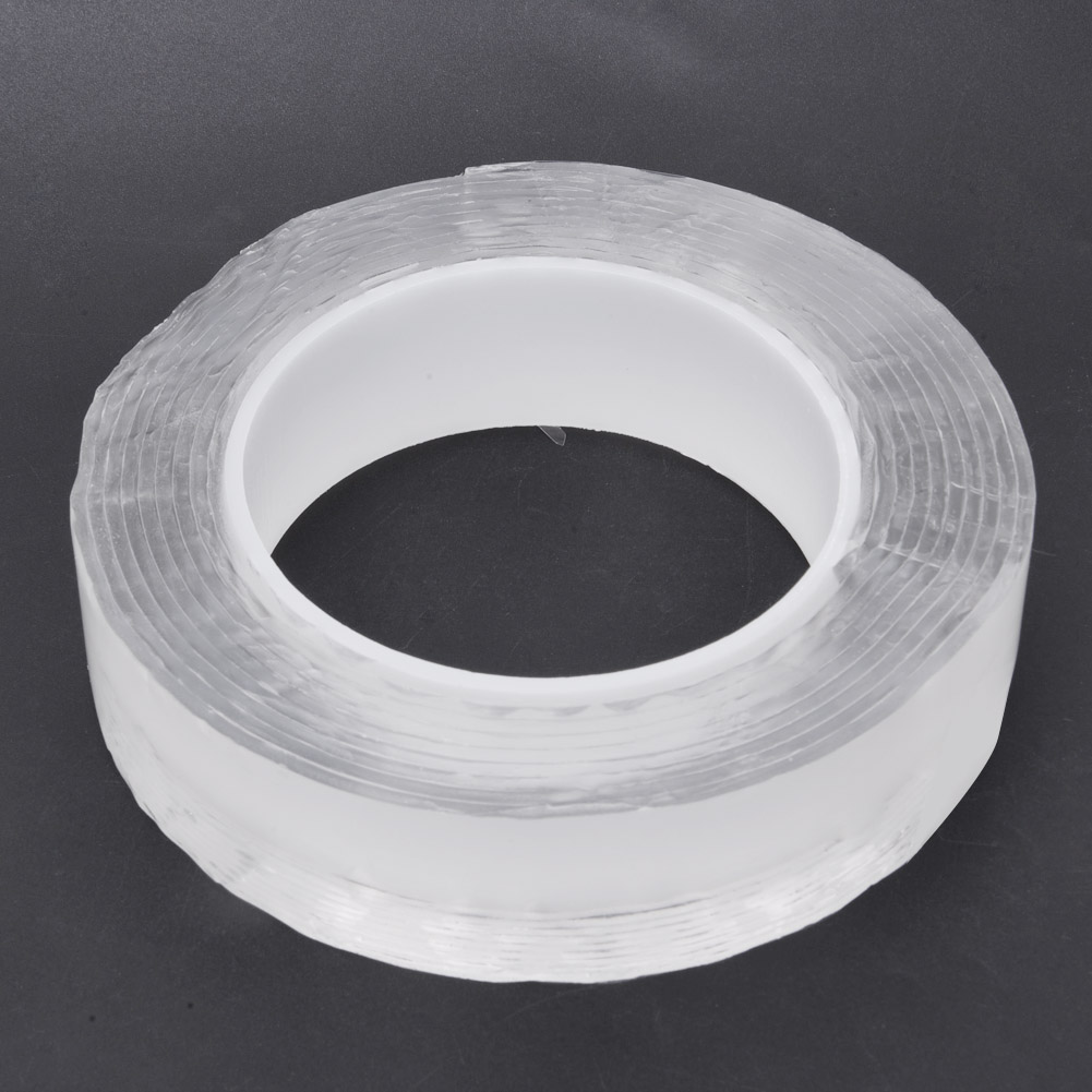 Ruban Adhésif Acrylique Transparent Double Face Multifonctionnel Pour La Maison (3 Mètres)