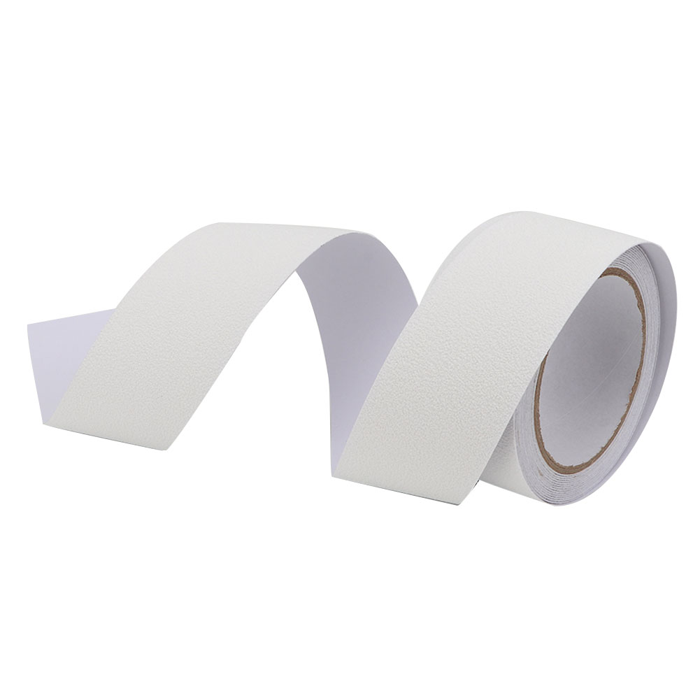 Bande Antidérapante En Caoutchouc Peva/pu Pour Sols Et Escaliers, Résistante À L'Abrasion, 5 M (blanche)