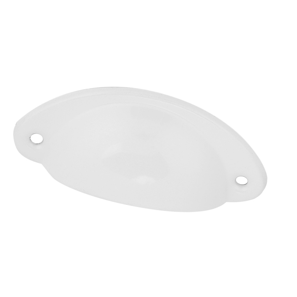 Bouton De Tiroir/meuble En Métal, Poignée De Style Antique En Forme De Coquillage (blanc)