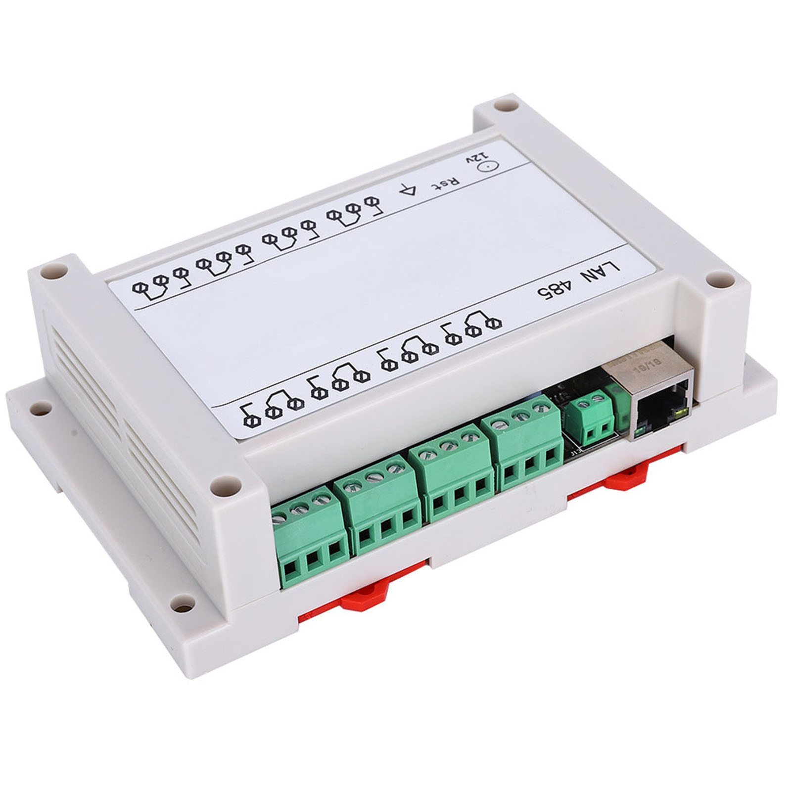 Module De Télécommande Rj45 Tcp/ip, Interrupteur À Relais 8 Canaux 250 V/ca 10 A (blanc)