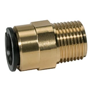 Riegler - Einschraubverbinder, ms, »speedfit« 1 bspt, für Rohr Außen-ø 28 mm