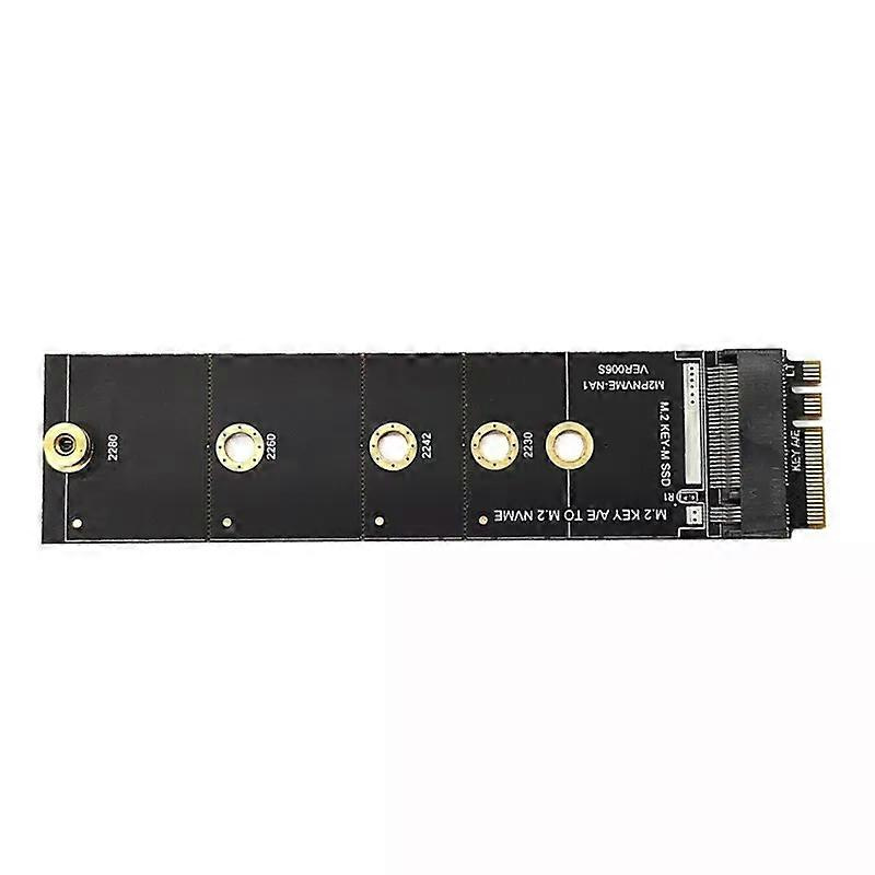 Für 634a M2 Für Key Ae Zu M2 Nvme Adapterkarte Nvme Key-m Erweiterungsunterstützung Für 2 Ssd 2230-2280 Wifi-schnittstelle Zu M2 Nvme-jxlgv