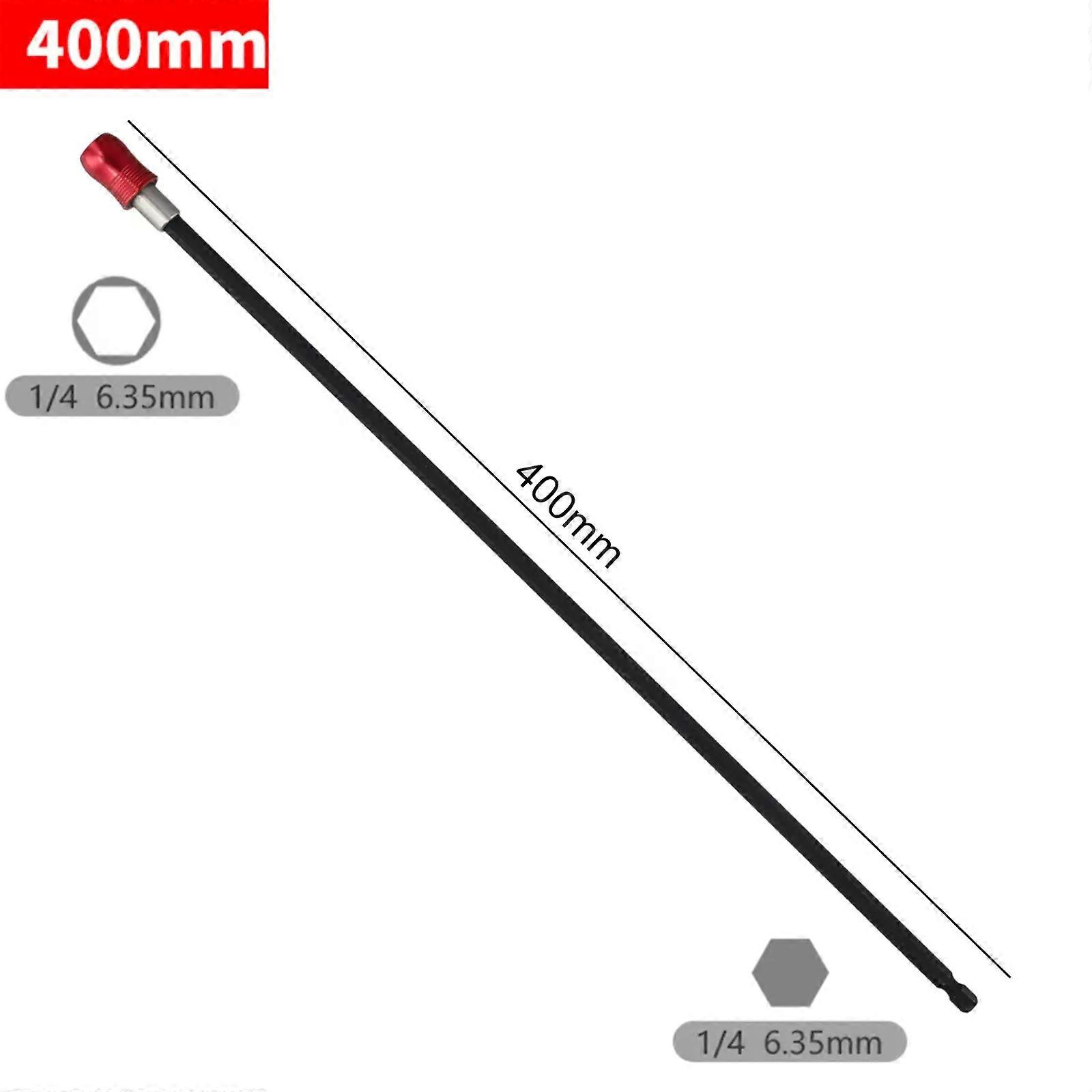 Verlängerung Für Bohrerhalter, Magnetisch, Extra Lang, Sechskantgriff, Schnellverschluss-verlängerungsstange 400 Mm, Schraubendreherkopf-verlängerungsstange-jxlgv