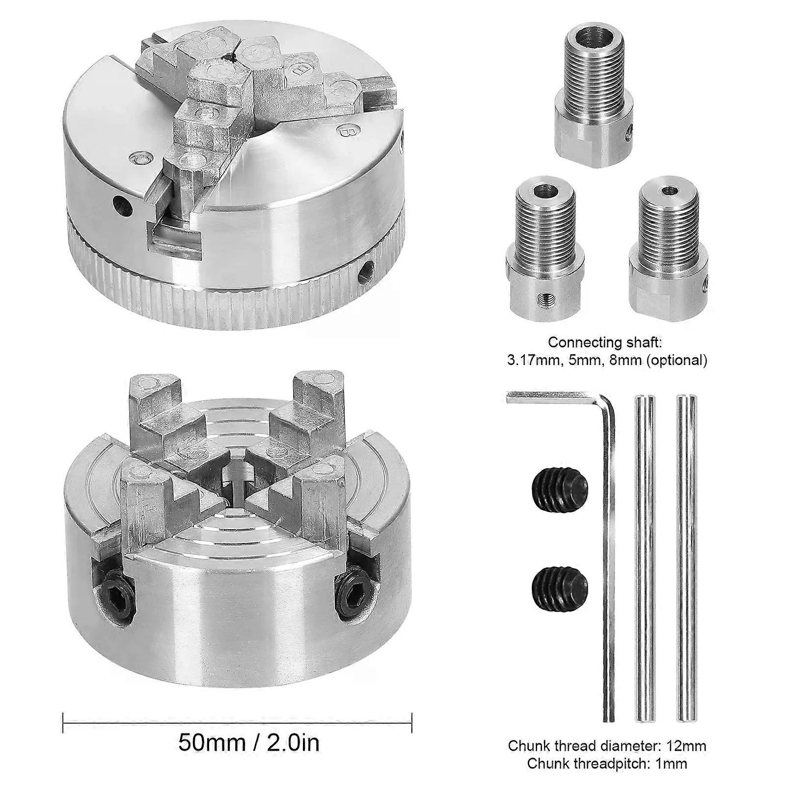 Für Drehbankfutter 3-backen/4-backen, Manuell Selbstzentrierend, Befestigungsschraube Für Schleif-, Fräs- Und Drehmaschinen, 317 Mm/5 Mm/8 Mm-jxlgv