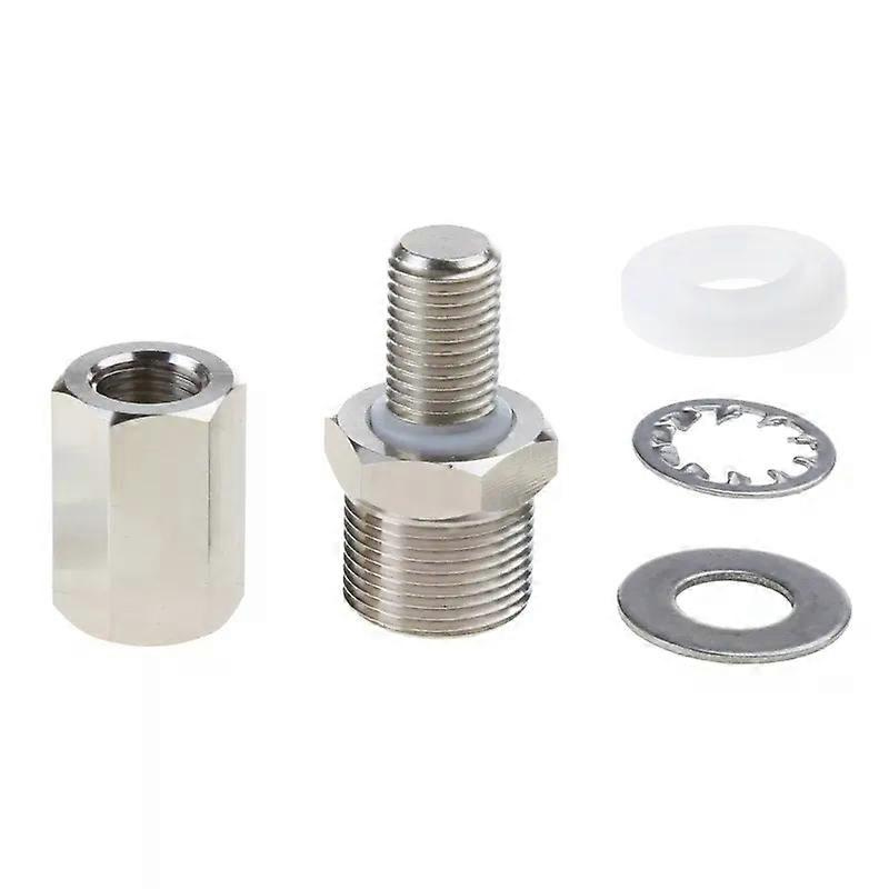 Für 3/8 X 24 Bolzen Cb-antennenhalterung Auf So-239 Adapter Passend Für 1/2 Loch Aus Schwerem, Verchromtem Messing Für Cb-amateurfunkantennen-jxlgv