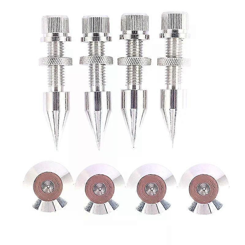 Für 1 Set M860mm Lautsprecher-spikes, Isolationsverstärkerständer, Stoßfeste Füße + Basispad - Jxlgv