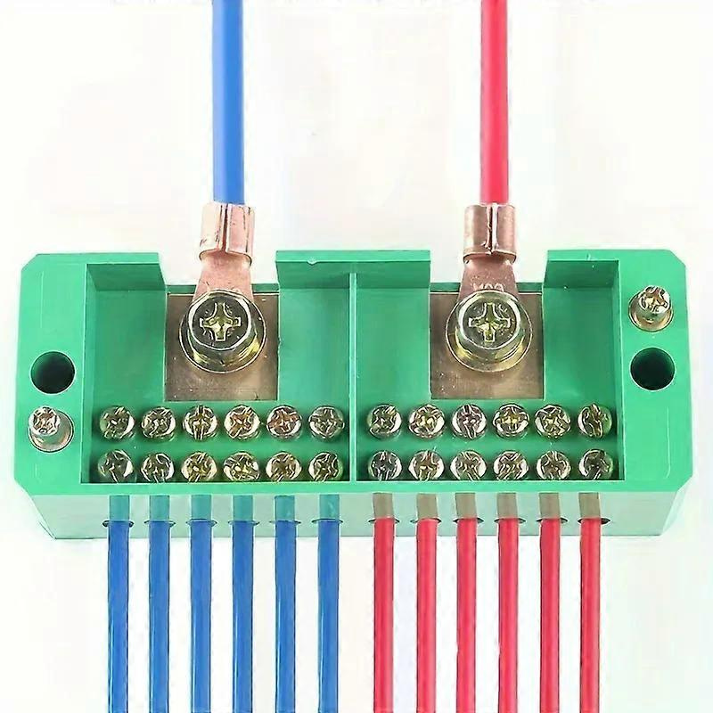 Für 1 Stück Fj6 Einphasen-/dreiphasen-elektroanschlussdose – 2-zoll-ausgänge, 6/8/12 Anschlüsse, Messing-klemmenblock, Geeignet Für Die Hausverteilung Max-jxlgv