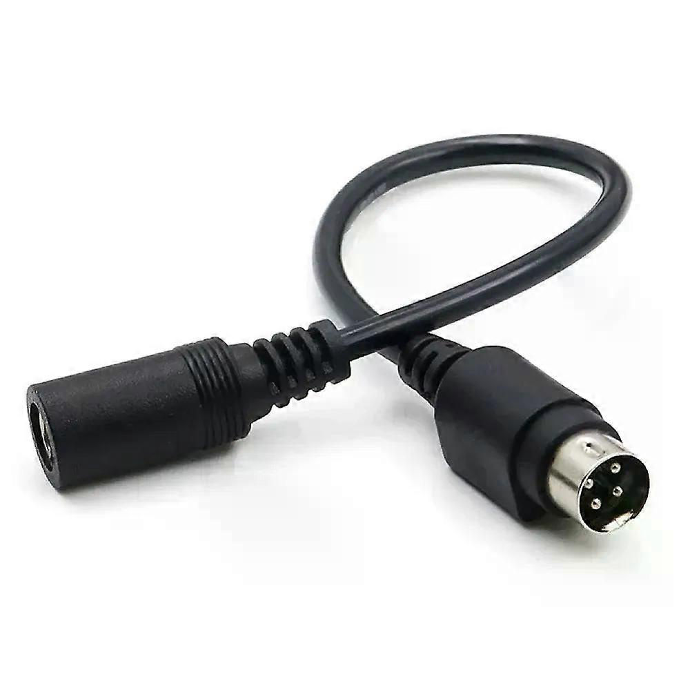 Für 1 Stück Dc-netzteil-adapterkabel 55 X 21 Mm Buchse Auf Mini Din 4-poligen Stecker Für Sato Tg-5011-19v-es Tv Lcd Vcr Anschlusskabel-jxlgv