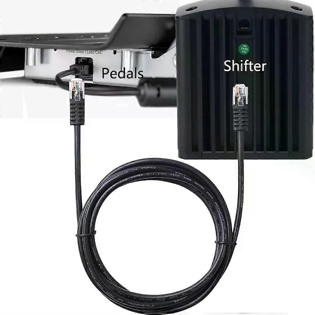 Für Geformtes Rj12 6p6c Auf Rj12 6p6c Kabel Zum Austausch Des Kabels Für Fanatec Clubsport Schalthebel/pedale 2m-jxlgv
