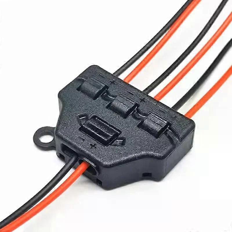 Für 1 Stück 2-6/12 Led-verteileranschlussklemme, Schnellanschluss An Kupferhardware, Keine Batterie Erforderlich - Jxlgv