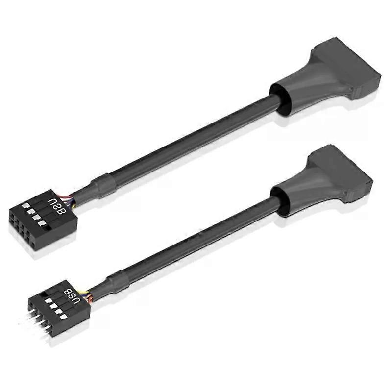 Usb-header-auf-usb-20-konverterkabel 19/20-pin Auf 9-pin Stecker/buchse Für Motherboards – Jxlgv