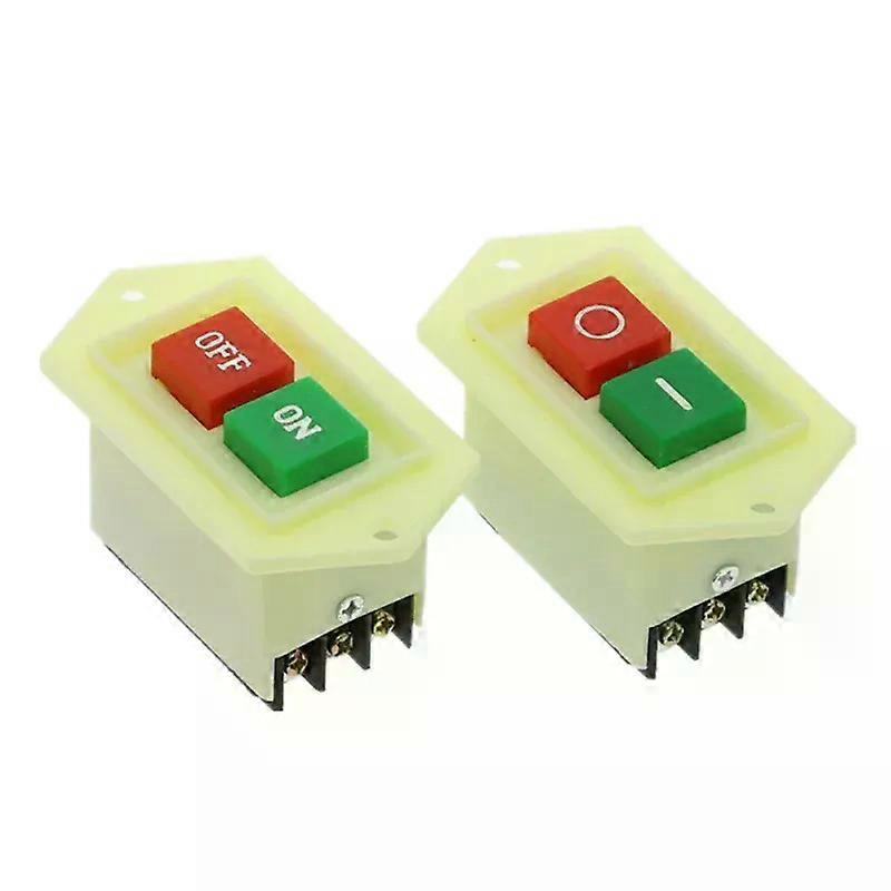 Für 1 Stück Lc3-5 Lc3-10 Bohrmaschinenschalter Ac 220/380v 10a E/a Ein/aus Start Stopp Selbstverriegelnder Druckknopfschalter-jxlgv