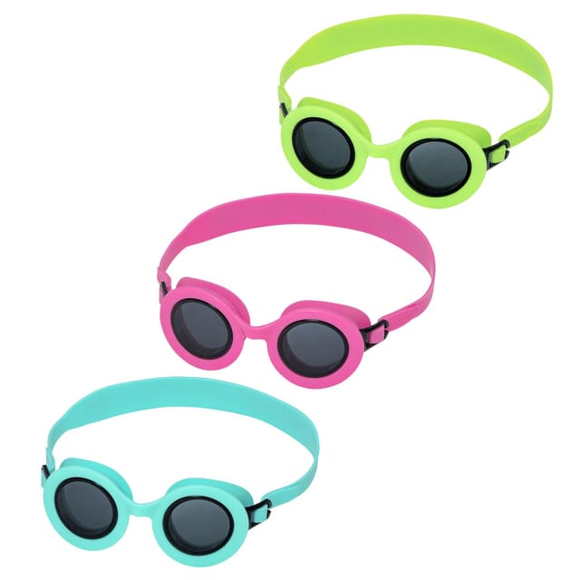 Bestway Schwimmbrille Aquashades für Kinder ab 3 Jahren 3-fach sortiert Schutz-/Schwimmbrille