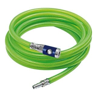Riegler PVC-Gewebeschlauch-Set leuchtgrün, Schlauch-Ø 15x9, Länge 5 m