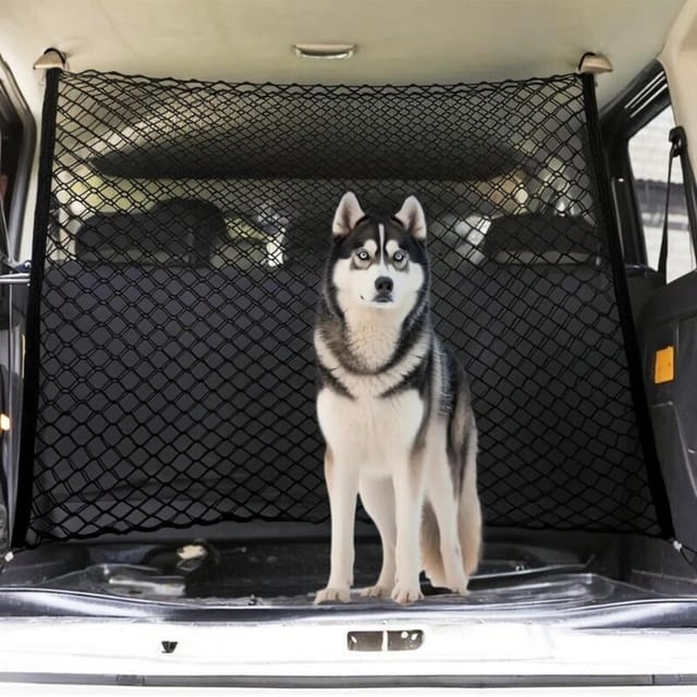 Hundetrennwand Für Suvs, Fahrzeuge, Lkws, Pkws, Verstellbare Trennwand Für Haustiere, Faltbares Design Für Einfache Aufbewahrung, Metallgitter