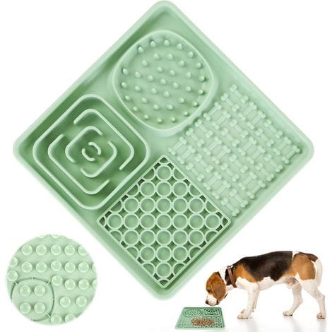 Leckmatte Aus Silikon Mit Saugnäpfen Für Hunde Und Katzen – Bpa-frei, Für Futter Und Training Geeignet – Spülmaschinenfest