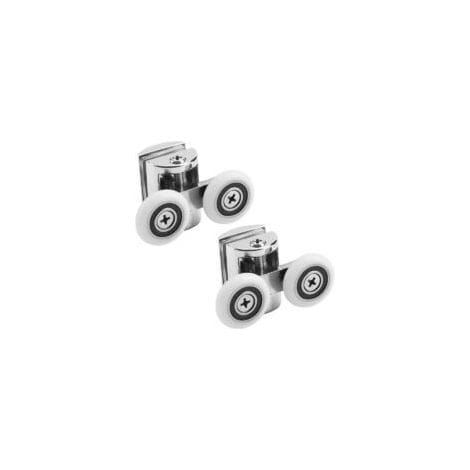 23 Mm Doppelrollen Für Die Unterseite Der Duschtür.