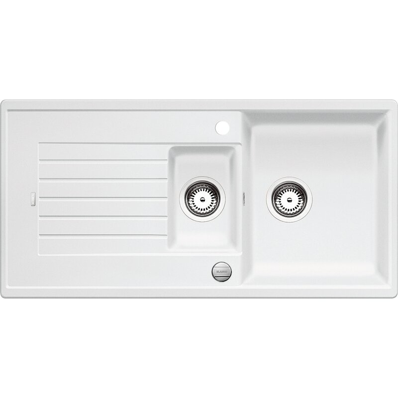 Blanco Einbauspüle Zia 6 S Silgranit Weiß