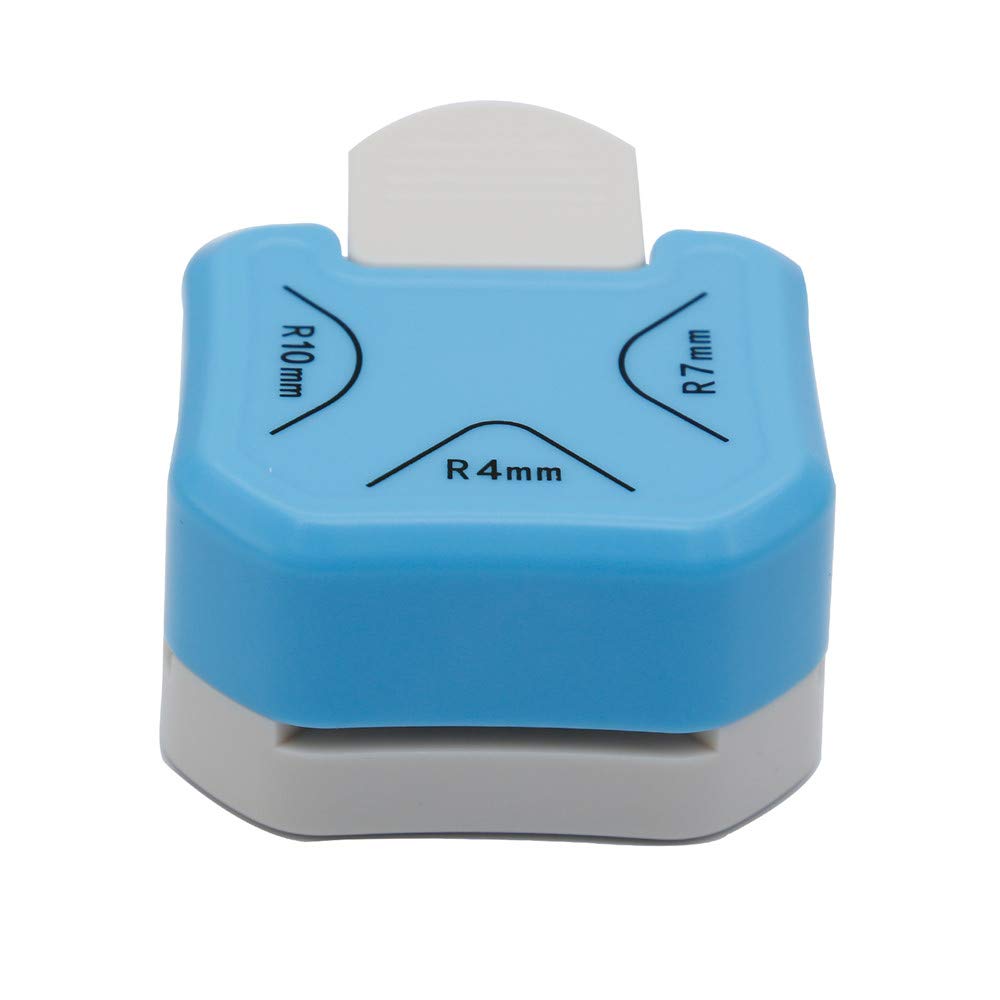 3-in-1 Eckenrunder (r4 Mm + R7 Mm + R10 Mm), Bastellocher, Schneidewerkzeug, Briefumschlagstanzer, Locher, Laminieren, Diy-projekte, Fotoschneiden, Kartenbasteln, Scrapbooking Und Journaling