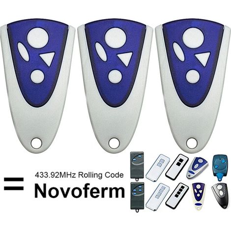 Fernbedienung Novoferm Novotron 504 Max43-4 3stk