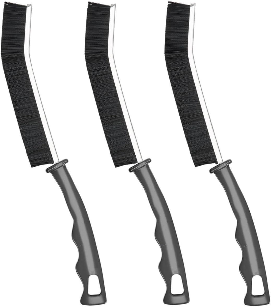 Reinigungsbürste, Eckreinigungsbürste Mit Harten Borsten, 3er-set, Ideal Für Enge Stellen In Küche, Bad Und An Fenstern.