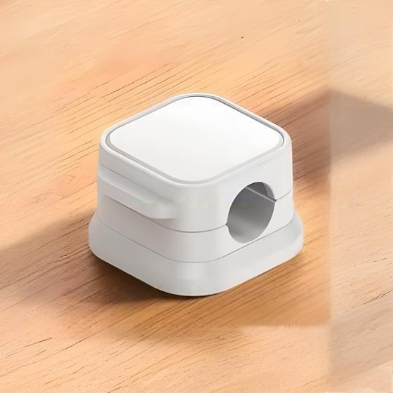 6er-set Magnetische Kabelclips, Selbstklebende Kabelorganisatoren Zubehör Für Zuhause, Nachttisch, Büro, Auto Und Wände, Kabelmanagement Für Handy-ladegeräte, Leichtgängige Und Verstellbare Befestigu
