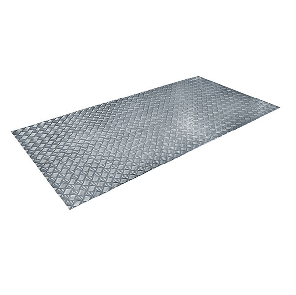 Rechteckige Platte – Aluminium – Maße 2,00 X 1,00 M - Pr-damier-2000/6.5