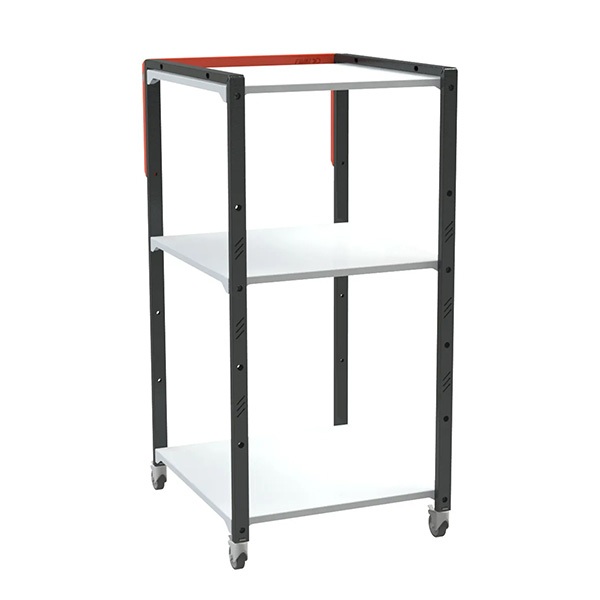 Werkstattpult Mit 3 Ablagen (620 X 470 Mm) Und 4 Rollen – Tragkraft Max. 150 Kg - 826748371