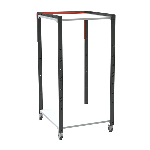 Werkstattpult Mit 2 Ablagen (620 X 470 Mm) Und 4 Rollen – Max. Belastbarkeit 150 Kg - 826748311
