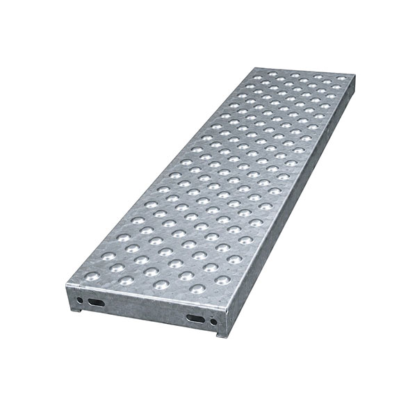 Industrieboden – Verzinkter Stahl – Abmessungen 4,00 X 0,24 M – Beschichtung R10 - Toldiam-240-acg