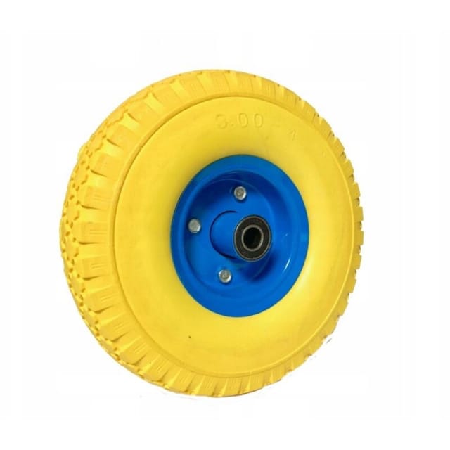 Wagenrad 3.50-4 PU, massiv (10)