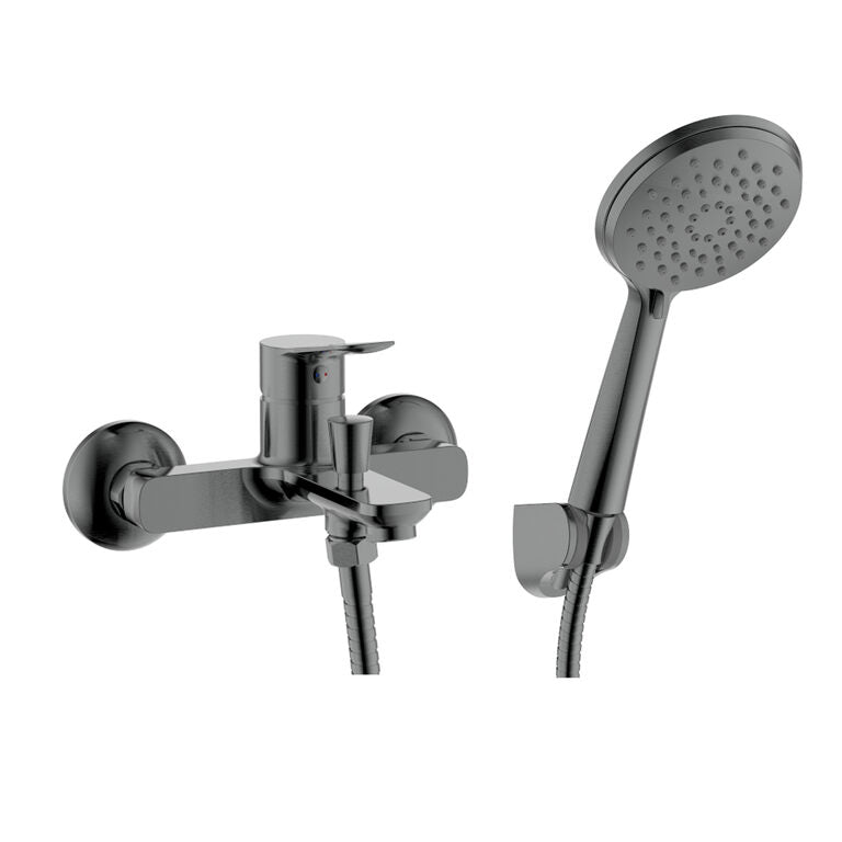Armatur Serie Rhio Für Badewanne/dusche Titan
