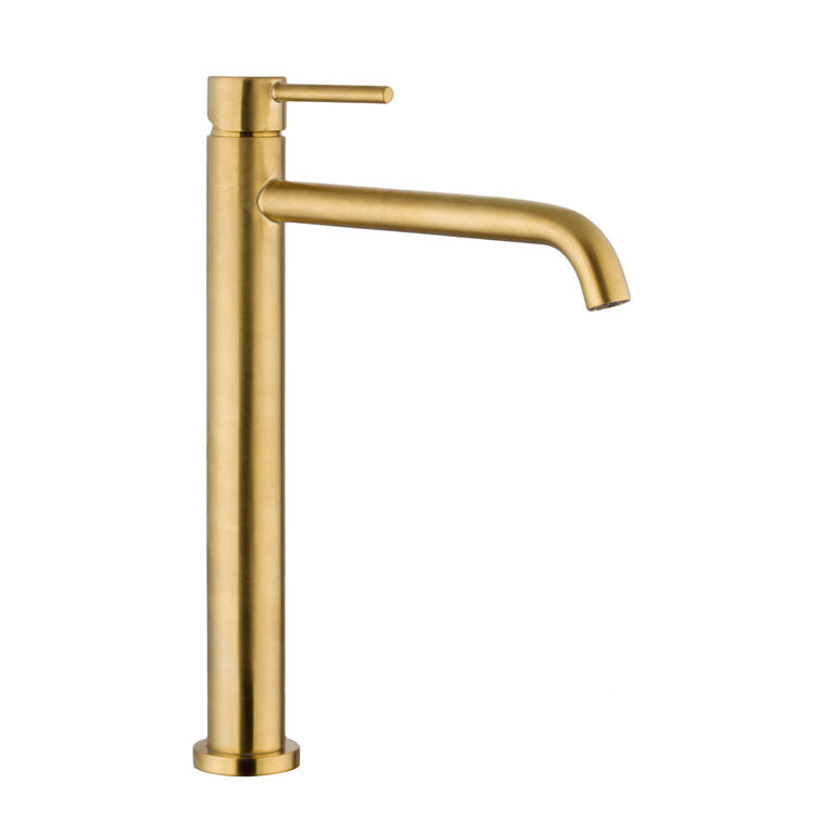 Armatur Serie Sirio Für Hoher Waschtisch Gold