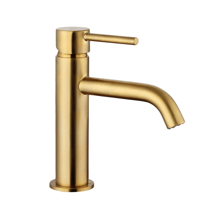 Armatur Serie Sirio Für Waschtisch Gold