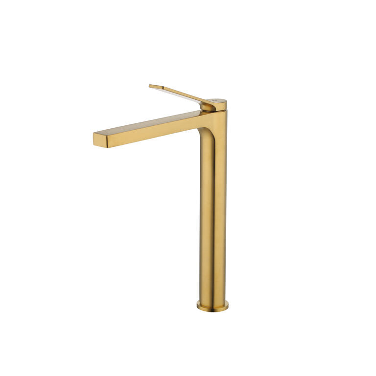 Armatur Serie Tarsio Für Hoher Waschtisch Gold