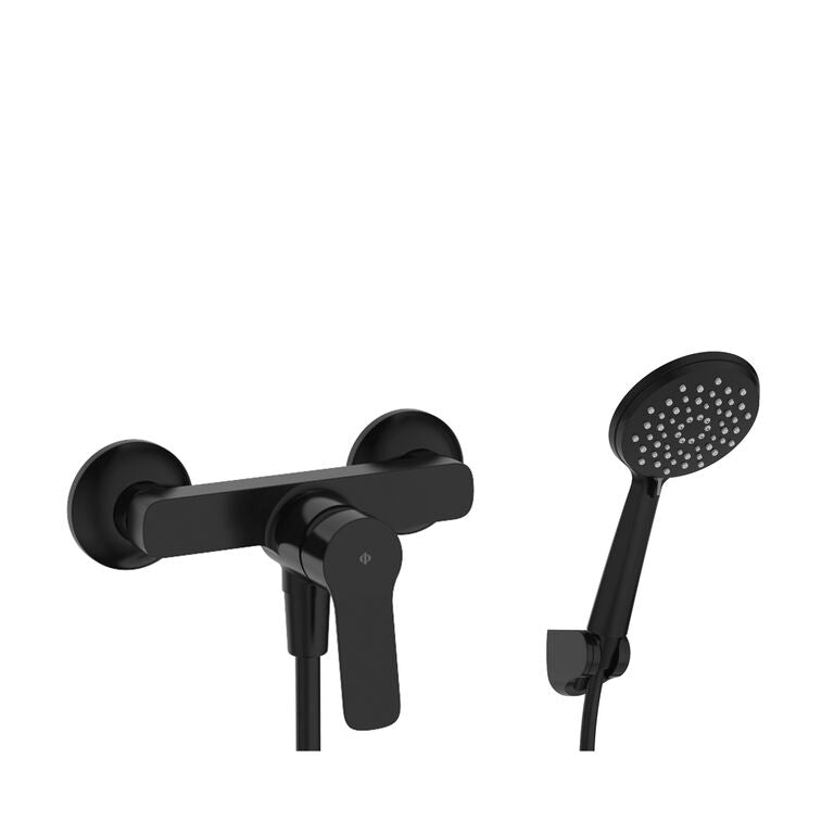 Armatur Serie Rhio Für Dusche Schwarz